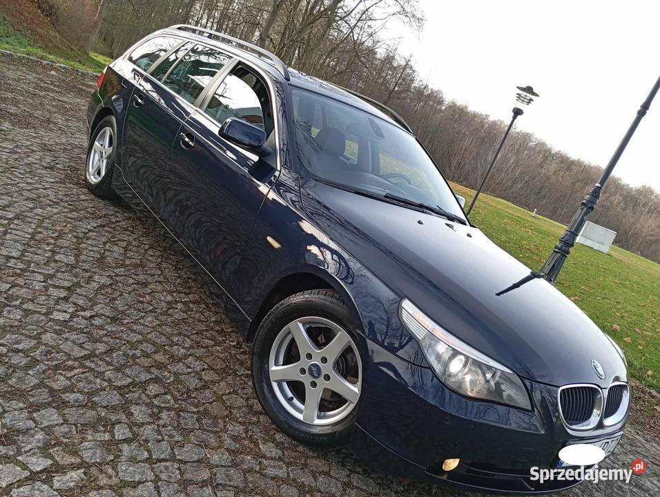 BMW E61 20 DIESEL ŁADNA ZAREJESTR 190 wspomaganie kierownicy