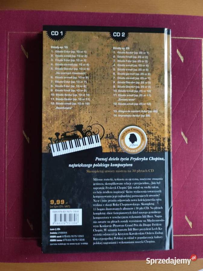 książka płyty dvd film Chopin Cudowne dziecko Kielce