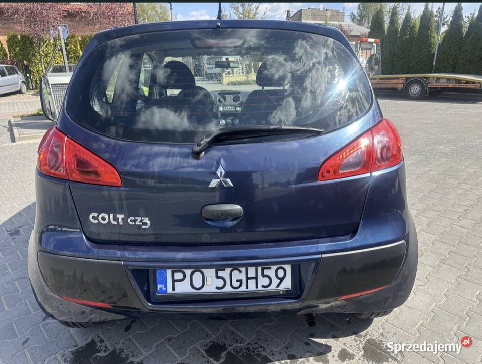 Mitsubishi Colt cz3 2007 11 benzyna klimatyzacja manualna Colt mazowieckie Warszawa