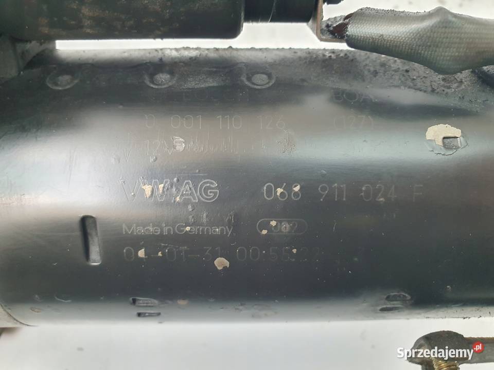 ROZRUSZNIK Audi A4 B5 B6 VW Passat B5 19 TDI Układ elektryczny silnika
