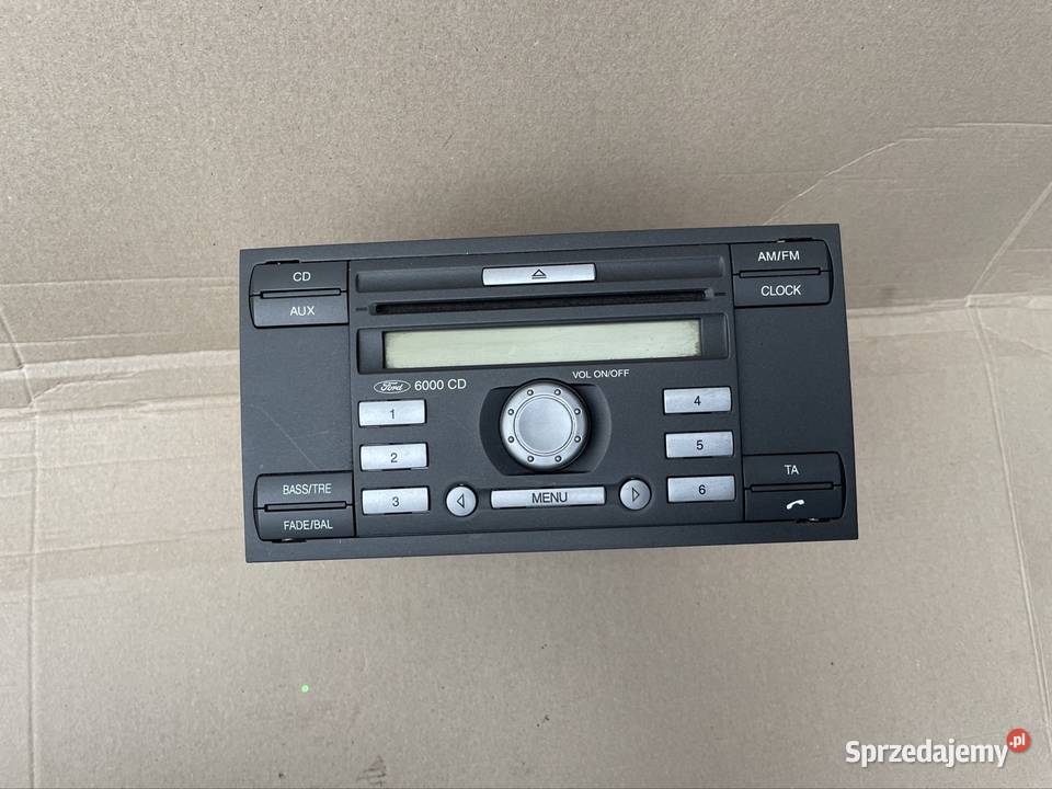 6000CD Radio fabryczne ford fiesta mk6 lift osobowe Szczecin