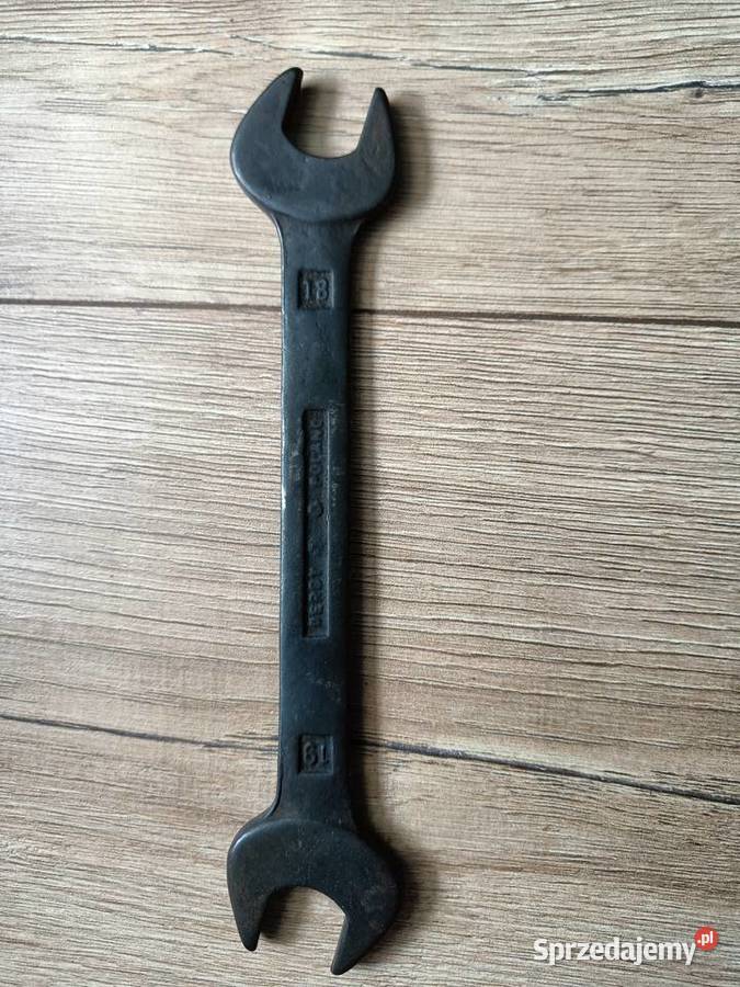 PRL nowy klucz płaski 1819 made in Poland DERBY Biała Podlaska sprzedam