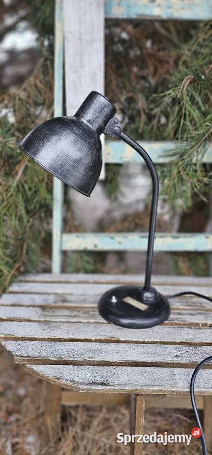 Lampka biurkowa z lat 50tych PRL Płońsk sprzedam