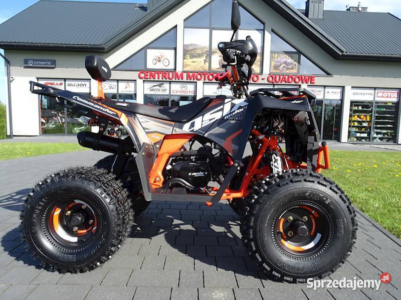 NOWY QUAD ASIX COMMANDER 125CC PÓŁAUTOMAT quad - ATV Głogoczów