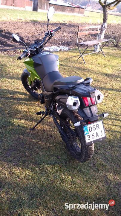 Barton Hyper 125 Zipp VZ5 Benyco Tekken enduro Kadłub