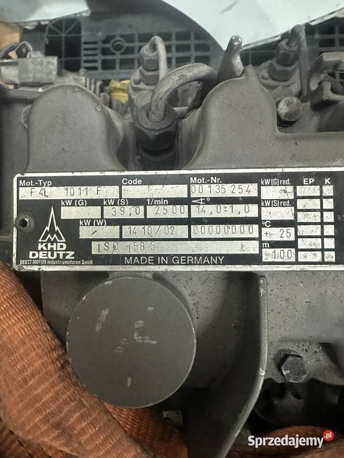 DEUTZ F4L SILNIK PRZEMYSŁOWY Łódź sprzedam