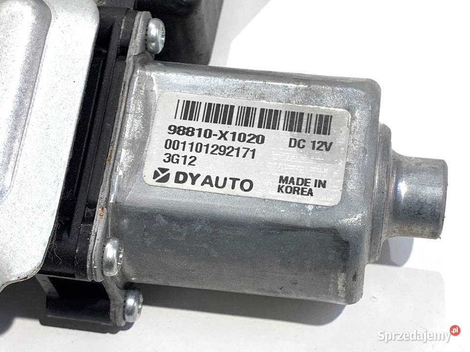 PODNOŚNIK SZYBY LEWY PRZÓD SSANGYONG TIVOLI osobowe podkarpackie