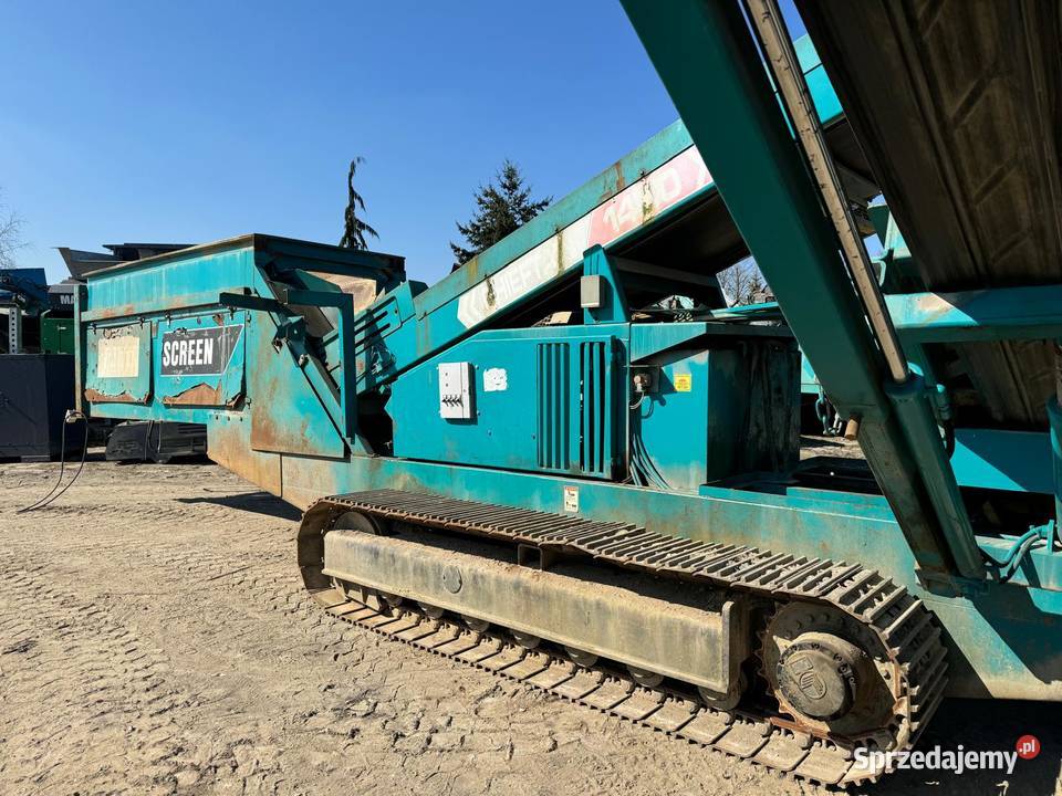 Powerscreen Chieftain 1400 Mobilny przesiewacz Kołodziejewo