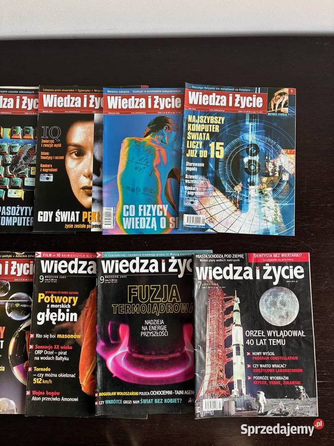 Czasopismo Wiedza i Życie numery z lat 2001 2002 Elbląg