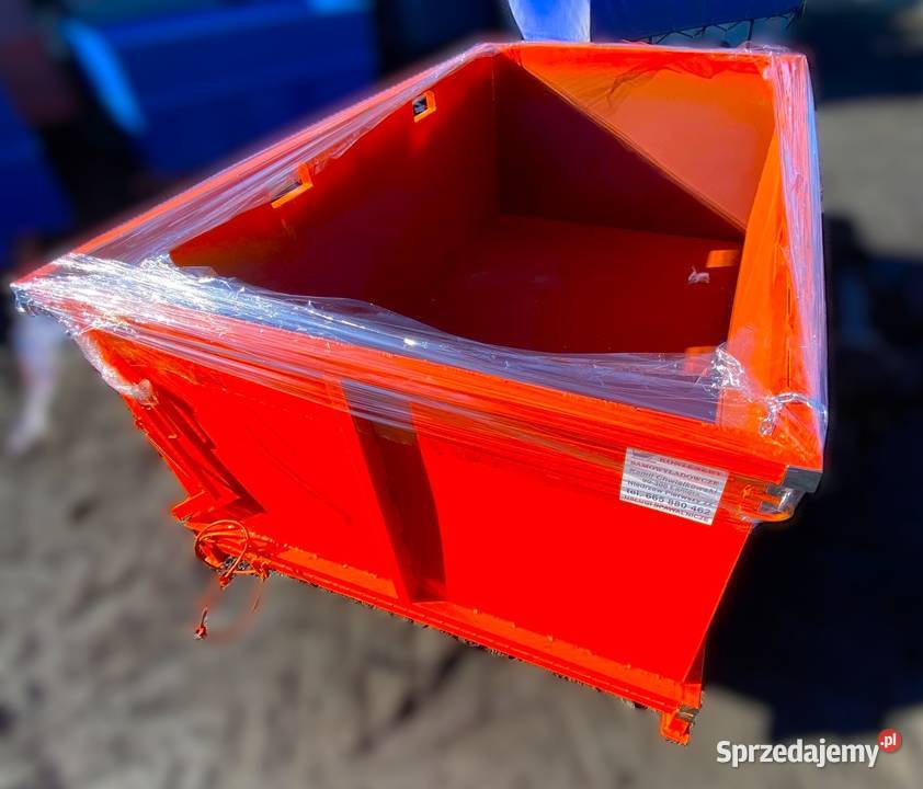 Kontener z otwieranym dnem 15 m3 kontener Niedrzew Pierwszy sprzedam