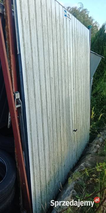 Brama garażowa uchylna 25 x 26m pomorskie Bytów