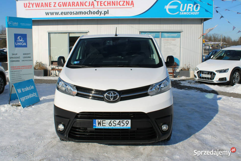 Toyota ProAce D4D 144 Webasto LONG Fvat Salon podgrzewane fotele Toyota Warszawa