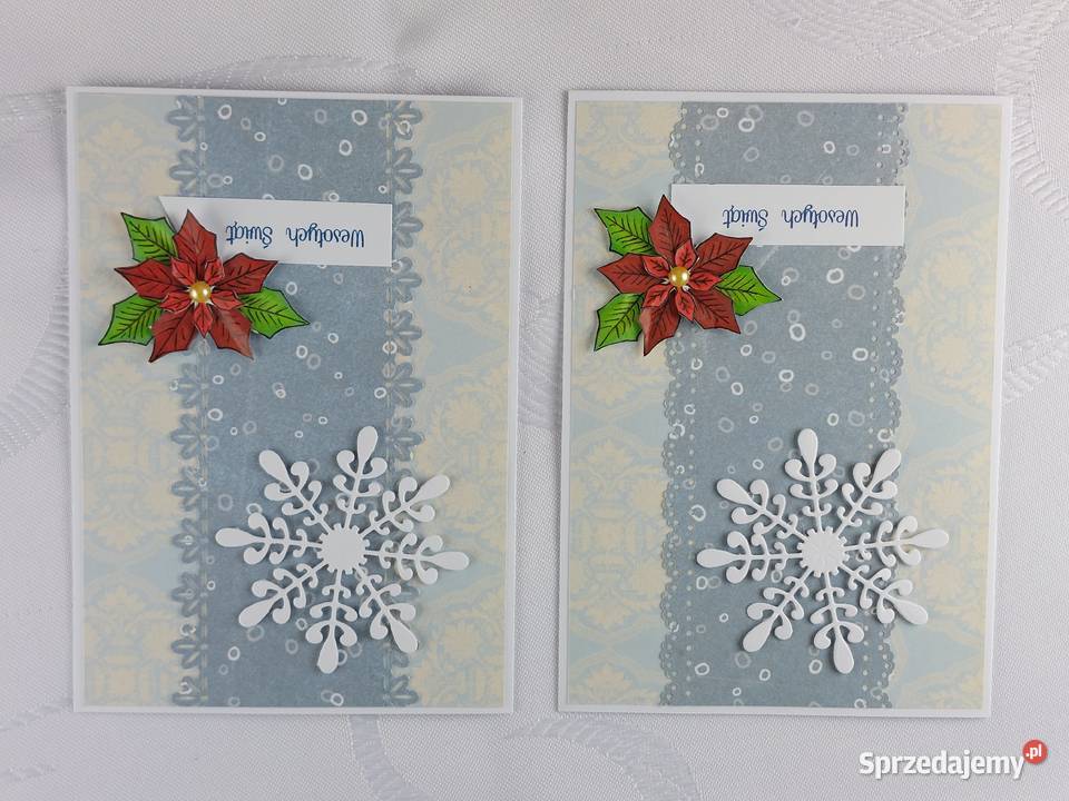 Ręcznie robione kartki na Boże Narodzenie MIX kujawsko-pomorskie