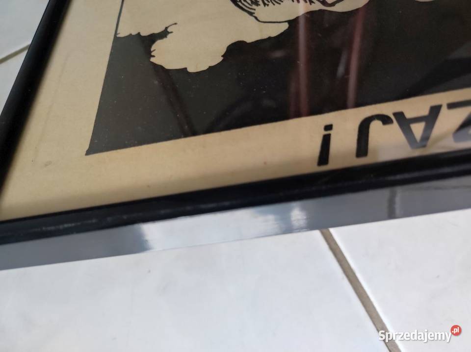 Andrzej Mleczko obraz rama oprawa Uważaj sex Sztuka współczesna Kielce