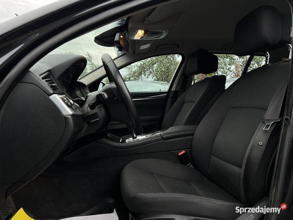 BMW 520D 2011 czarny mazowieckie Warszawa