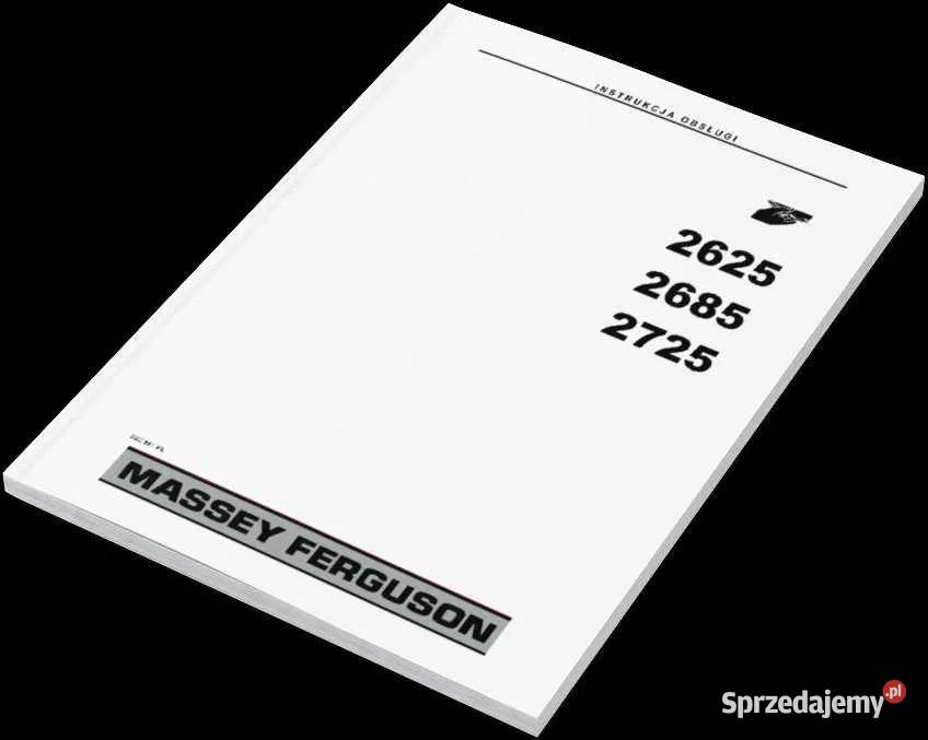 MF 4455 Massey Ferguson 4400 Instrukcja katalog Szamotuły sprzedam