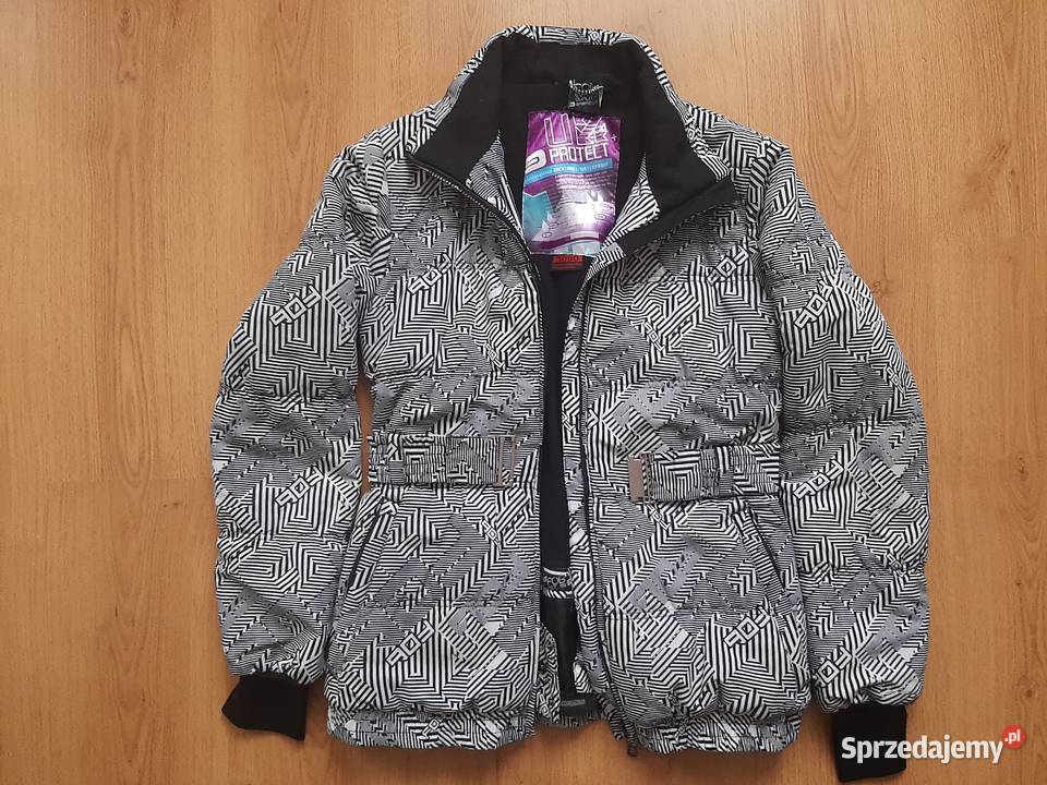 Kurtka narciarska dziewczynki Fob r58 Kurtki i płaszcze Rawicz