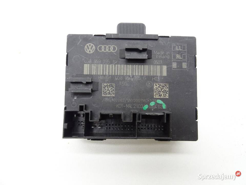 MODUŁ STEROWNIK DRZWI PRAWY TYŁ TYLNY 4G8959795J