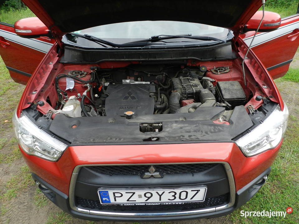 Mitsubishi ASX śliczny SERWISOWANY wygodny 170000km Mitsubishi