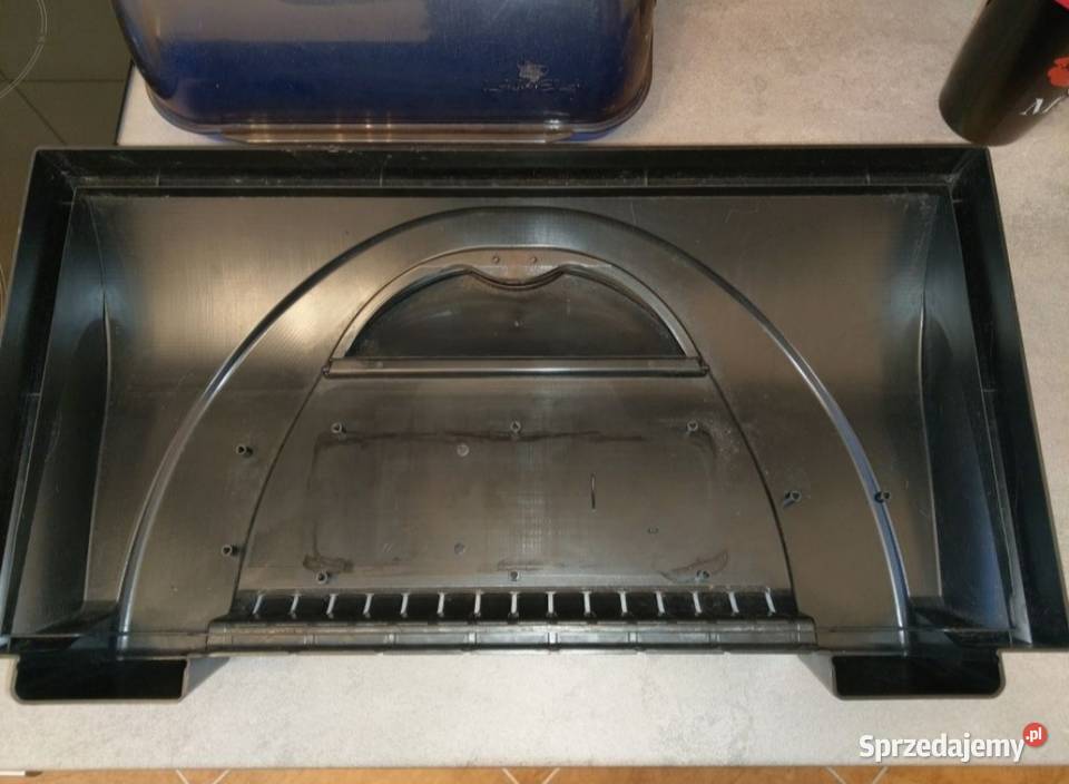 Akwarium terrarium szklane puste z pokrywą Kołobrzeg