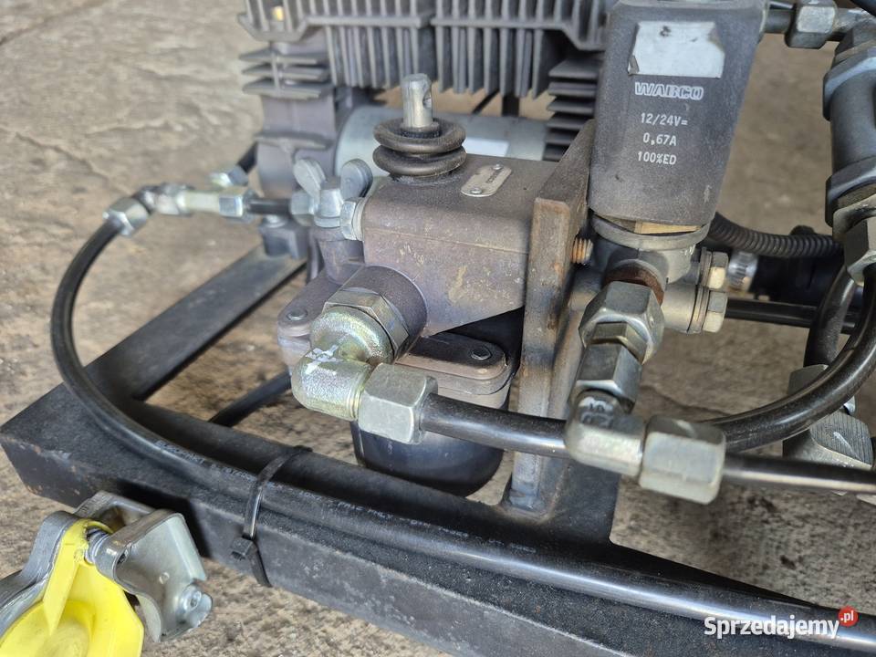 WABCO kompresor podwójny 12V zawór sterujący sprzedam