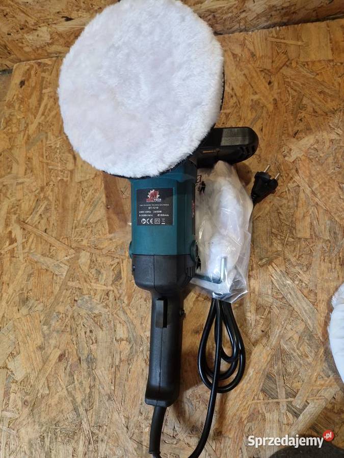 POLERKA SAMOCHODOWA Z REGULACJĄ 2450W 2x FUTERKO