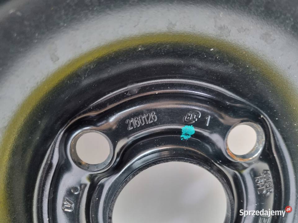 KOŁO DOJAZDOWE Opel Astra H dojazdówka 11570 R16 Motoryzacja