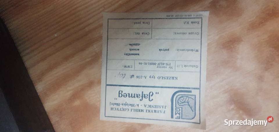 Kredens pokojowy Sławków