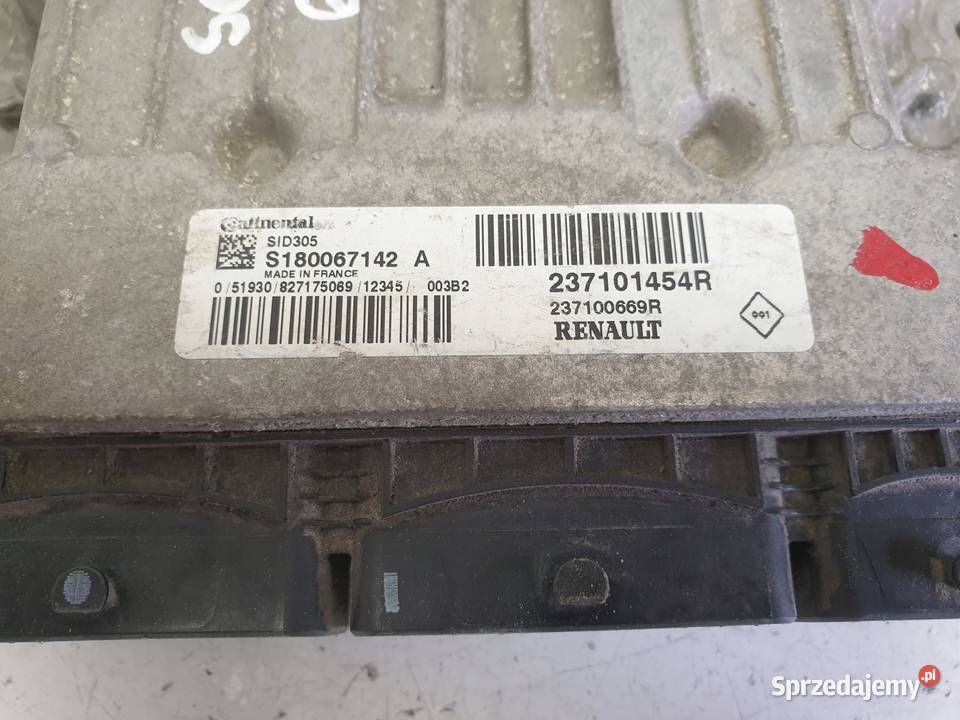 Renault Scenic III 15 DCI STEROWNIK SILNIKA Rudka