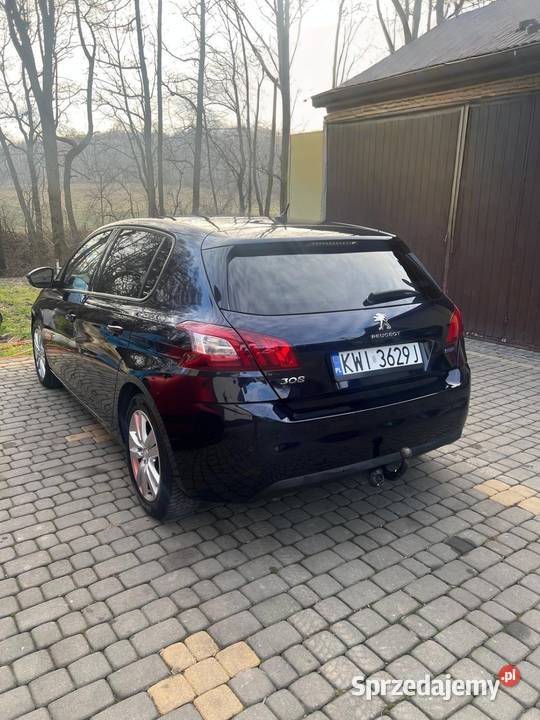 Peugeot 308 T9 12 110 małopolskie Gdów