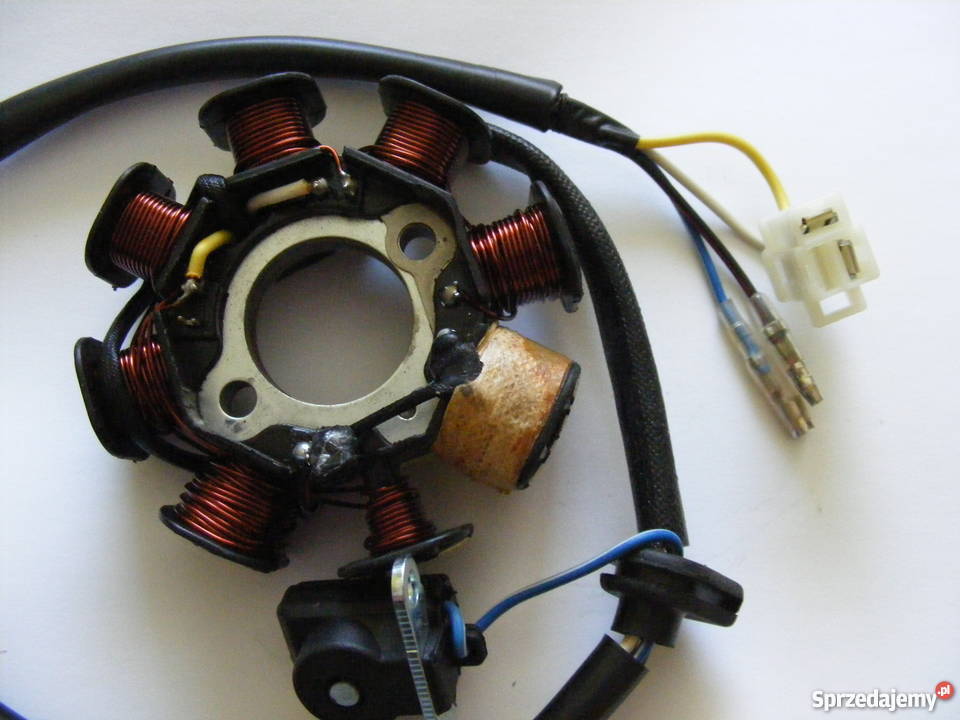 ISKROWNIK STATOR APARAT ZAPŁONOWY CEWKI 4T ZIPP