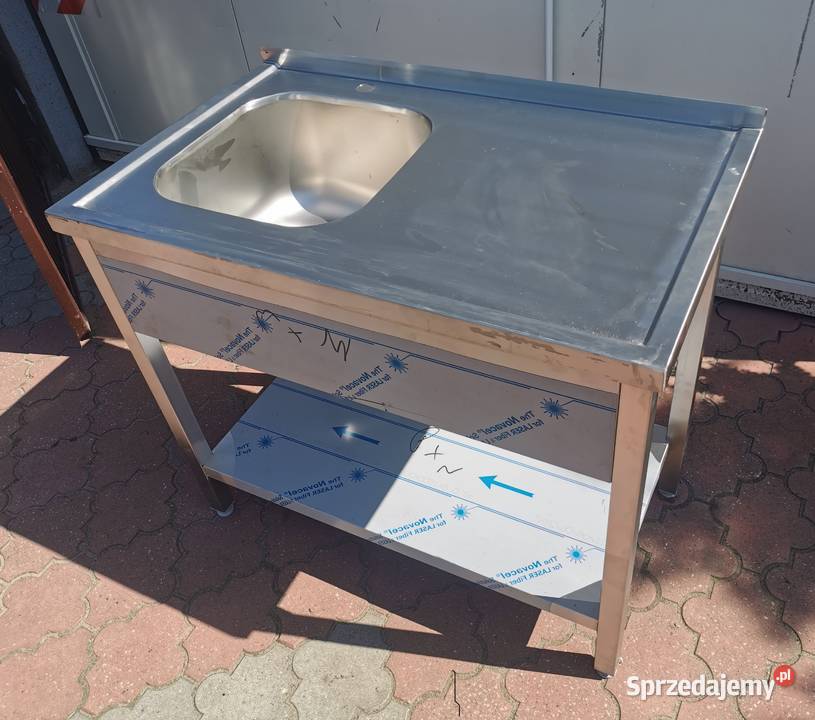 Zlew gastronomiczny jednokomorowy 100x60x85 Rawicz