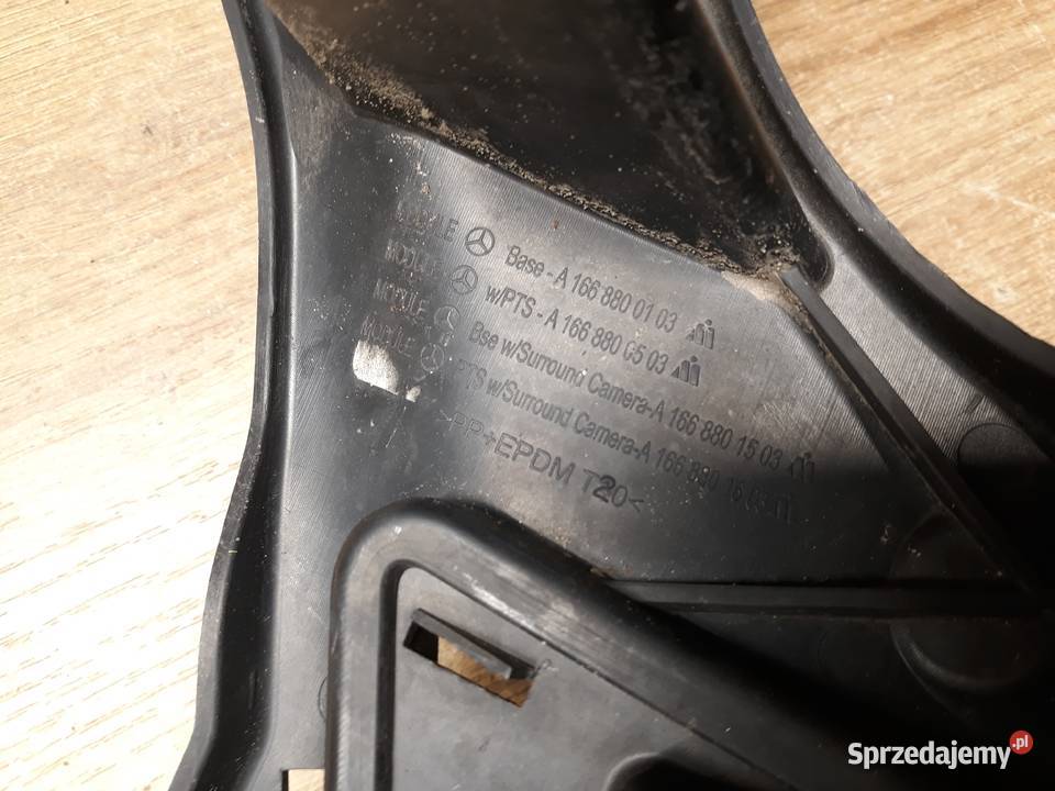 MERCEDES ML W166 KRATKA WZMOCNIENIE ZDERZAKA sprzedam