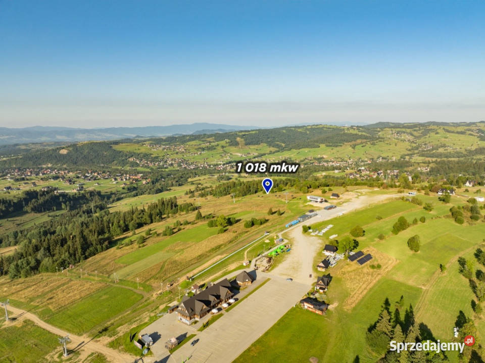 RusińSKI na Sprzedaż działka rolna 1018m2 Bukowina Tatrzańska