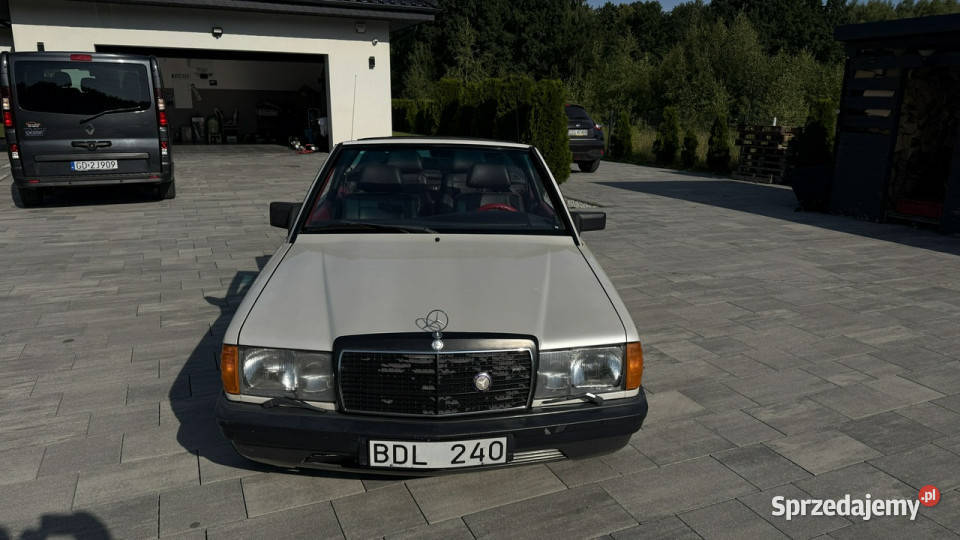 Mercedes W201 20benz Kabriolet skóry podgrzewane Gdańsk