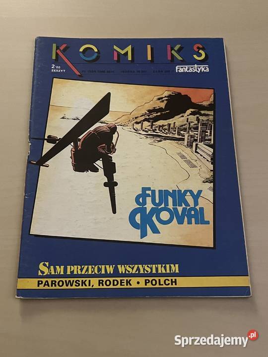 KomiksFantastyka 21988 Funky Koval Sam przeciw wielkopolskie Sierosław