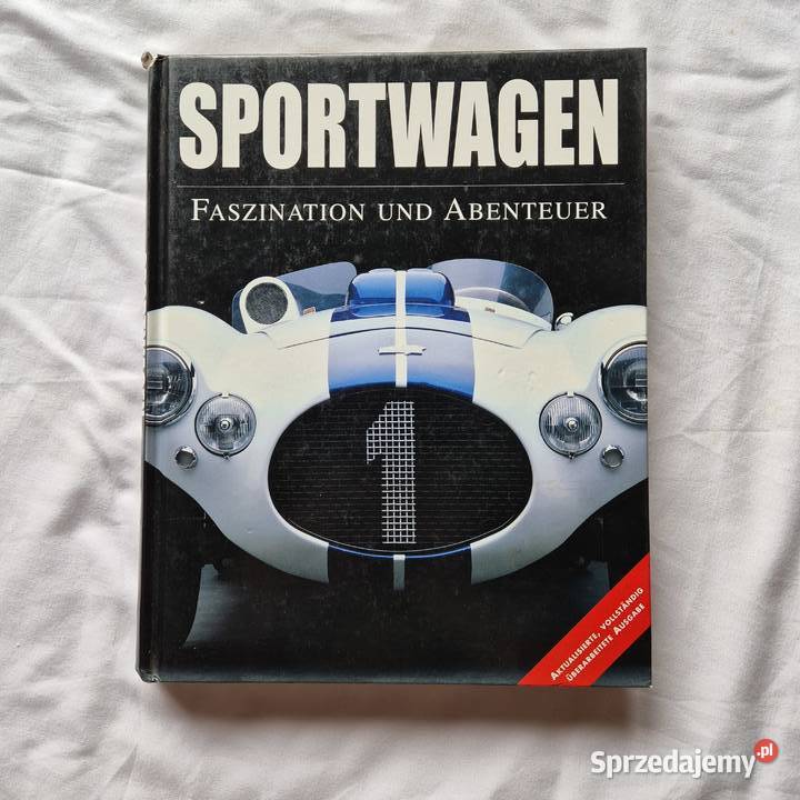 Książka album samochody sportowe w jniemiecki Brzesko
