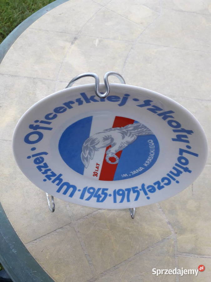 Talerz okolicznościowy lotniczy mazowieckie Warszawa