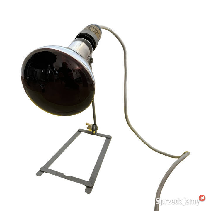 Przemysłowa lampa stołowa grzewcza Wally Ball Antyki Warszawa