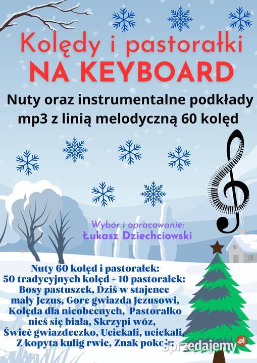 Kolędy na keyboard nuty podkłady muzyczne mp3 60 Warszawa
