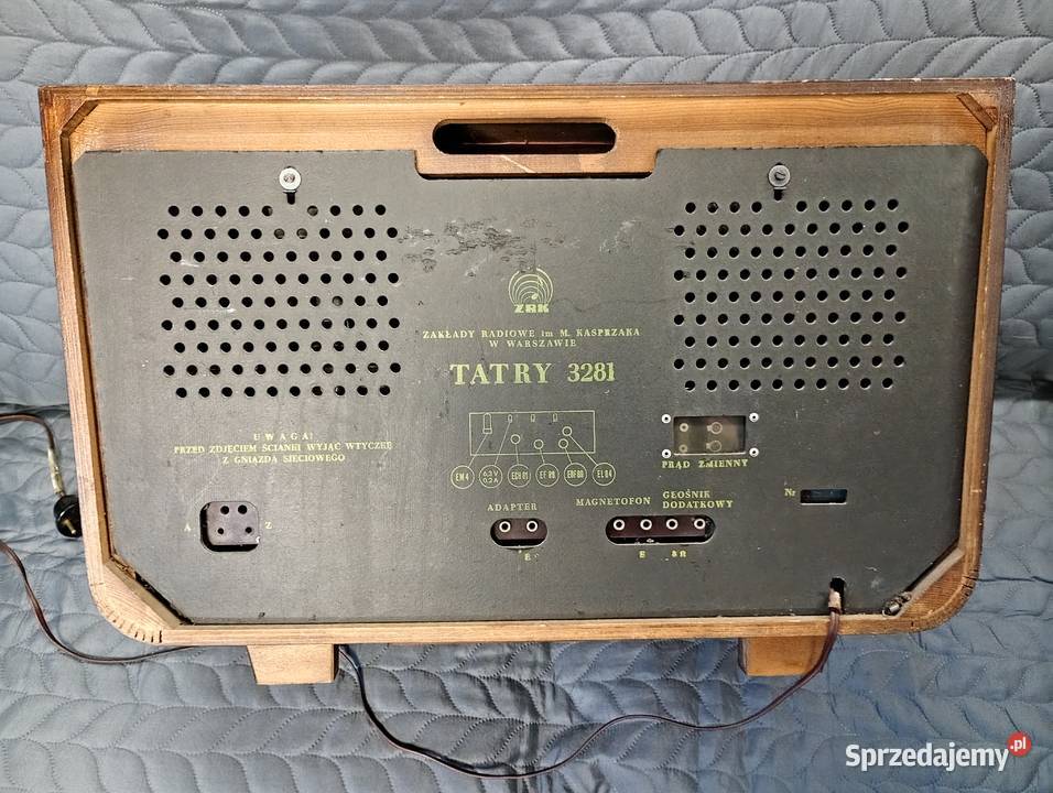 zabytkow piekny odbiornik radiowy Radioodtwarzacze Tarnów sprzedam