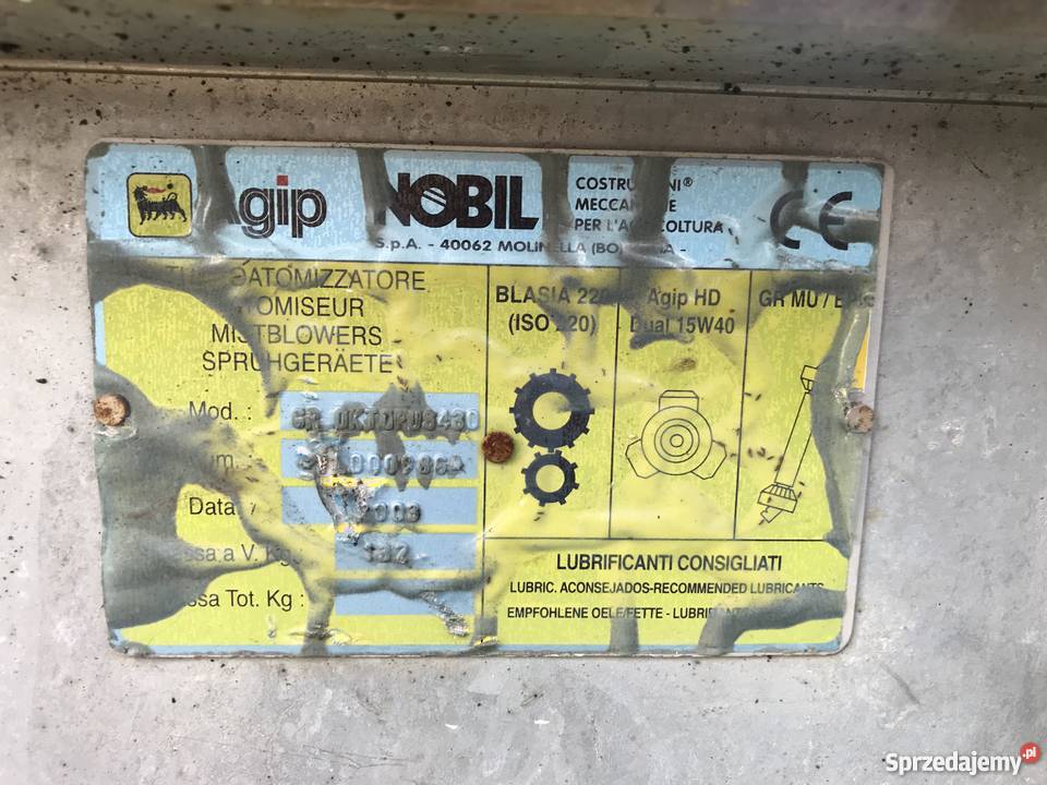 Opryskiwacz sadowniczy przystawka OctopustNobili Opole Lubelskie