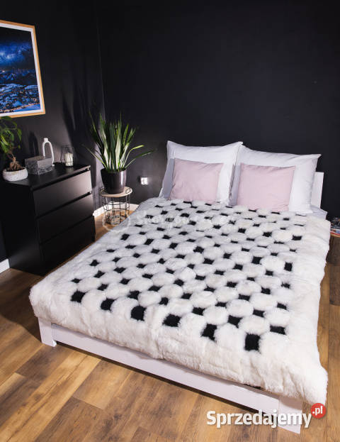 Narzuta ze skóry owczej strzyżonej island Koce i narzuty Szaflary