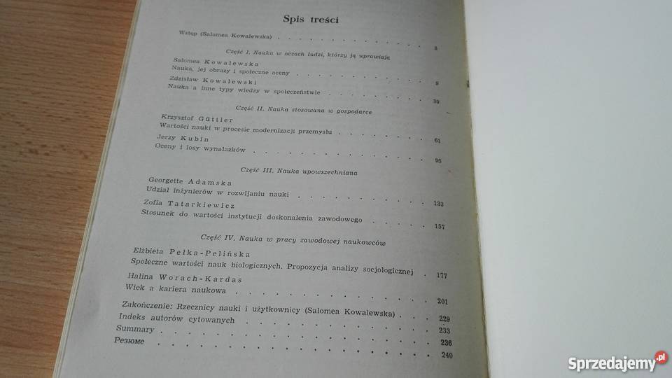 Społeczne wartości nauki Salomea Kowalewska Gdańsk