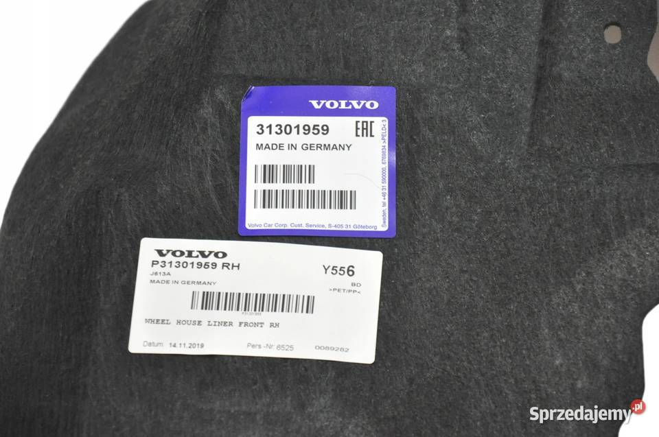 VOLVO V40 V40CC przednie prawe nadkole oryginal sprzedam