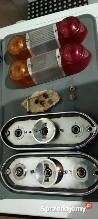 Skoda 706 RTO Tylne lampy kompletne Rok produkcji 1959 Jarosław