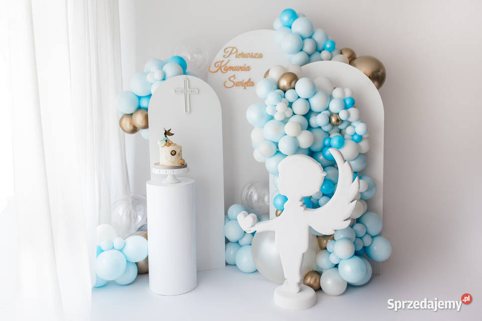 Balonowa Ścianka Komunia Święta
