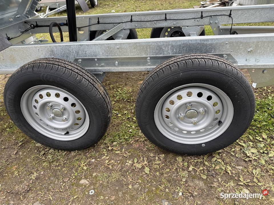 Przyczepa wywrot 750DMC Temared 255x153 KIPER pełny VAT Piła