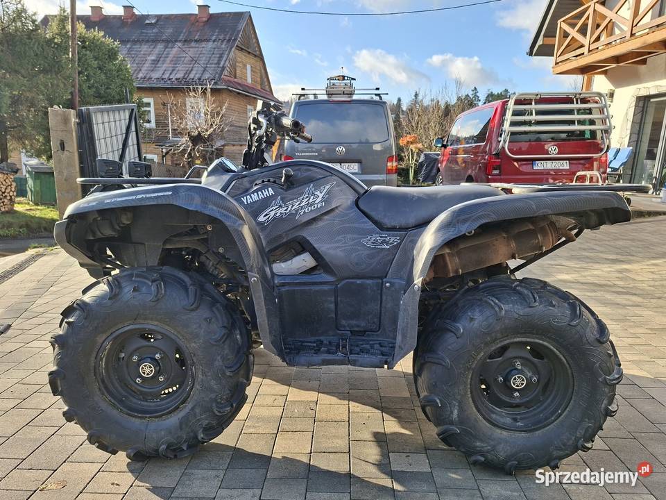 Yamaha Grizzly 700 Special Edition wspomaganie Yamaha Rabka-Zdrój