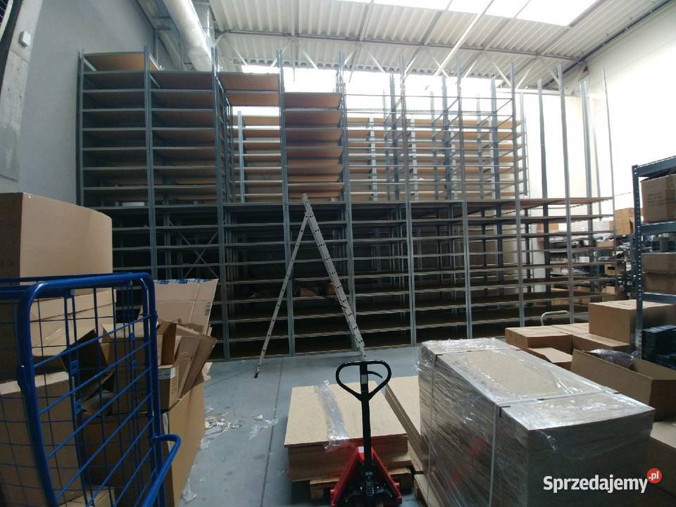 Regały metalowe półkowe paletowe sklepowe wg Kozienice